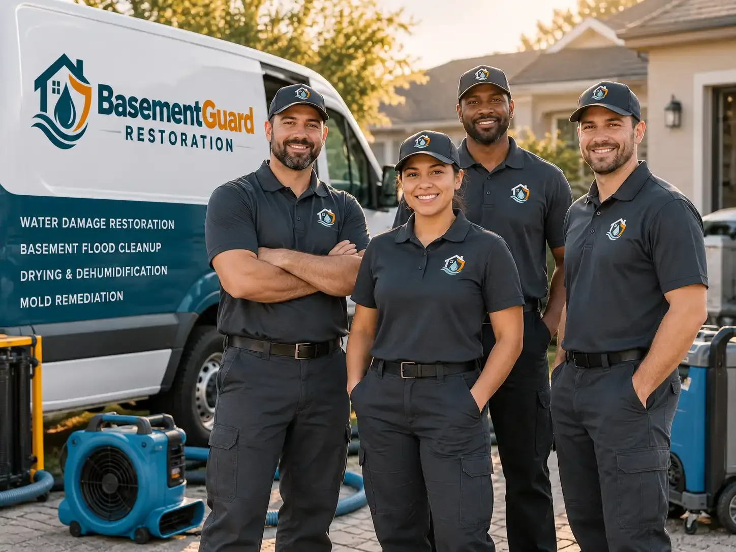Basement Water Damage Restoration company in Ama, LA
